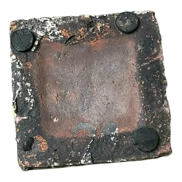 Roy and Gil Cream Ceramic Rustic Planter Goblet - Picture 4 of 4